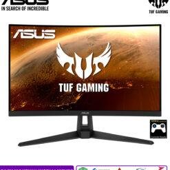 Alternative view of ASUS TUF Gaming VG27WQ1B 27 inch 165Hz Curved Gaming Monitor WQHD (2560x1440) Extreme Low Motion Blur™, Adaptive-sync, FreeSync™ Premium, 1ms (MPRT), HDR10