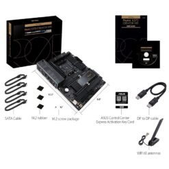 ASUS ProArt X570-CREATOR WIFI AMD X570 Ryzen AM4 ATX Content Creation Motherboard with PCIe® 4.0, passive PCH cooling design, dual Thunderbolt™ 4 13 ASUS ProArt X570-CREATOR WIFI AMD X570 Ryzen AM4 ATX Content Creation Motherboard with PCIe® 4.0, passive PCH cooling design, dual Thunderbolt™ 4 - Image 7