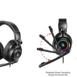 a4tech Bloody G580 Virtual 7.1 Surround Sound USB RGB Gaming Headphone with Mic 13 a4tech Bloody G580 Virtual 7.1 Surround Sound USB RGB Gaming Headphone with Mic - Image 7