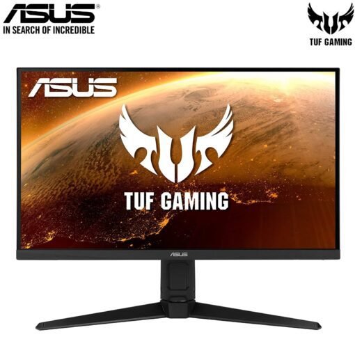 ASUS TUF Gaming VG279QL1A 27inch 165Hz HDR Gaming Monitor 1080P Full HD, IPS, 1ms, FreeSync Premium, DisplayHDR 400, Extreme Low Motion Blur