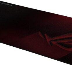 Alternative view of ASUS ROG Scabbard II Extended Gaming Mouse Pad with Protective nano coating for a water-oil-and dust-repellent surface, with anti-fray