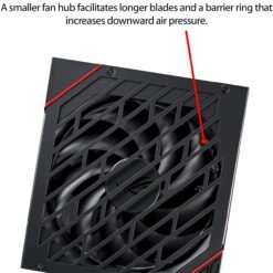 ASUS ROG Strix 1000W Gold Certified Gaming PSU Power Supply Premium Cooling Performance Full Modular 11 ASUS ROG Strix 1000W Gold Certified Gaming PSU Power Supply Premium Cooling Performance Full Modular - Image 5