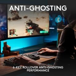 Logitech G413 TKL SE Mechanical Gaming Keyboard Compact White Backlit Keyboard with Tactile Mechanical Switches, Anti-Ghosting 13 Logitech G413 TKL SE Mechanical Gaming Keyboard Compact White Backlit Keyboard with Tactile Mechanical Switches, Anti-Ghosting - Image 6