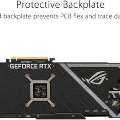 ASUS ROG Strix NVIDIA GeForce RTX 3070 Ti OC Edition 8GB Gaming Graphics Card (PCIe 4.0, GDDR6X, HDMI 2.1, DisplayPort 1.4a ROG-STRIX-RTX3070TI-O8G-GAMING 14 ASUS ROG Strix NVIDIA GeForce RTX 3070 Ti OC Edition 8GB Gaming Graphics Card (PCIe 4.0, GDDR6X, HDMI 2.1, DisplayPort 1.4a ROG-STRIX-RTX3070TI-O8G-GAMING - Image 7