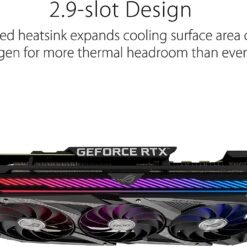 ASUS ROG Strix NVIDIA GeForce RTX 3070 Ti OC Edition 8GB Gaming Graphics Card (PCIe 4.0, GDDR6X, HDMI 2.1, DisplayPort 1.4a ROG-STRIX-RTX3070TI-O8G-GAMING 10 ASUS ROG Strix NVIDIA GeForce RTX 3070 Ti OC Edition 8GB Gaming Graphics Card (PCIe 4.0, GDDR6X, HDMI 2.1, DisplayPort 1.4a ROG-STRIX-RTX3070TI-O8G-GAMING - Image 3