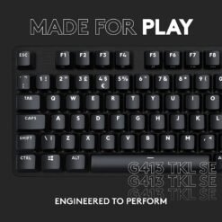 Logitech G413 TKL SE Mechanical Gaming Keyboard Compact White Backlit Keyboard with Tactile Mechanical Switches, Anti-Ghosting 10 Logitech G413 TKL SE Mechanical Gaming Keyboard Compact White Backlit Keyboard with Tactile Mechanical Switches, Anti-Ghosting - Image 3