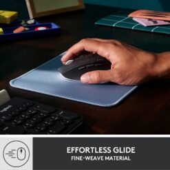 Alternative view of Logitech Mouse Pad Studio Series Computer Mouse Mat with Anti-Slip Rubber Base, Easy Gliding, Spill-Resistant
