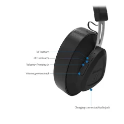 Bluedio TM TMonitor Wireless Headphone Bluetooth 5.0 with 30Hrs Battery Time 11 Bluedio TM TMonitor Wireless Headphone