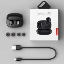 Lenovo H301 TWS Wireless Earbuds Bluetooth 5.0 mini wireless headphones high fidelity sports headphones with microphone waterproof charging case 8 Lenovo H301 TWS Wireless Earbuds Bluetooth 5.0 mini wireless headphones high fidelity sports headphones with microphone waterproof charging case - Image 3