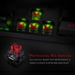 Redragon K582-BA Wired Mechanical Gaming Keyboard & M711 Cobra Gaming Mouse Combo, 10,000DPI, 7 Programmable Buttons, RGB LED Backlit Keyboard Mouse Set for Gaming 13 Redragon K582-BA Wired Mechanical Gaming Keyboard & M711 Cobra Gaming Mouse Combo, 10,000DPI, 7 Programmable Buttons, RGB LED Backlit Keyboard Mouse Set for Gaming - Image 7