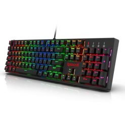 Redragon K582-BA Wired Mechanical Gaming Keyboard & M711 Cobra Gaming Mouse Combo, 10,000DPI, 7 Programmable Buttons, RGB LED Backlit Keyboard Mouse Set for Gaming 9 Redragon K582-BA Wired Mechanical Gaming Keyboard & M711 Cobra Gaming Mouse Combo, 10,000DPI, 7 Programmable Buttons, RGB LED Backlit Keyboard Mouse Set for Gaming - Image 3