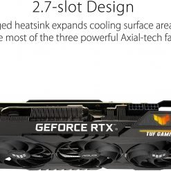 Alternative view of ASUS TUF Gaming GeForce RTX 3080 Ti OC Edition 12GB GDDR6X Graphic Card Buffed-up design with chart-topping thermal performance