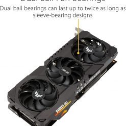 ASUS TUF Gaming GeForce RTX 3080 Ti OC Edition 12GB GDDR6X Graphic Card Buffed-up design with chart-topping thermal performance - Image 5