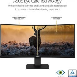 ASUS TUF Gaming VG35VQ 35 inch 100Hz Curved Gaming Monitor WQHD (3440x1440) Extreme Low Motion Blur™, Adaptive-Sync,1ms (MPRT) 6 ASUS TUF Gaming VG35VQ 35 inch 100Hz Curved Gaming Monitor WQHD (3440x1440) Extreme Low Motion Blur™, Adaptive-Sync,1ms (MPRT) - Image 3