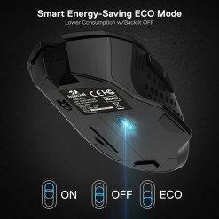 Redragon M656 Gainer Wireless Gaming Mouse, 4000 DPI 2.4Ghz Wireless Gamer Mouse w/ 5 DPI Levels, 7 Macro Buttons, Red LED Backlit & Pro Software/Drive Supported, for PC/Mac/Laptop 10 Redragon M656 Gainer Wireless Gaming Mouse, 4000 DPI 2.4Ghz Wireless Gamer Mouse w/ 5 DPI Levels, 7 Macro Buttons, Red LED Backlit & Pro Software/Drive Supported, for PC/Mac/Laptop - Image 5