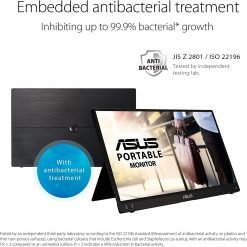 Alternative view of ASUS ZenScreen MB16ACV 15.6 inch Portable USB Monitor Full HD, IPS, Hybrid Signal Solution, USB Type-C, Flicker Free, Blue Light Filter