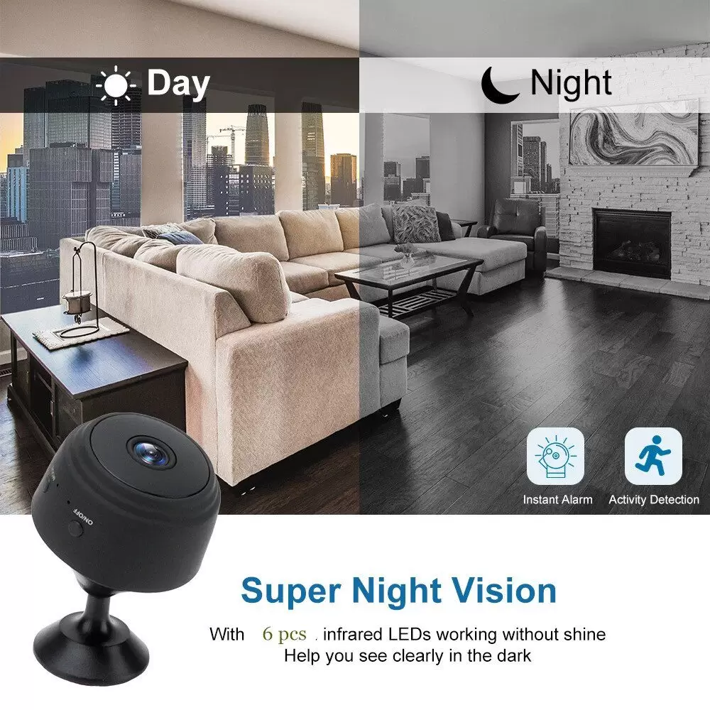 A9 mini Wifi camera original HD 1080p IP Home Security camera smart wireless small micro wifi camera 4 A9 mini Wifi camera original HD 1080p IP Home Security camera smart wireless small micro wifi camera - Image 4