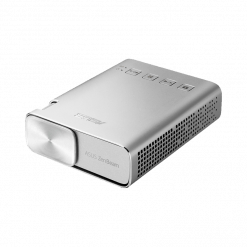 Alternative view of ASUS ZenBeam E1 Pocket LED Projector 150 Lumens Built-in 6000mAh Battery, Up to 5-hour Projection, Power Bank, Auto Keystone Correction, HDMI/MHL