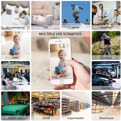 Alternative view of A9 mini Wifi camera original HD 1080p IP Home Security camera smart wireless small micro wifi camera
