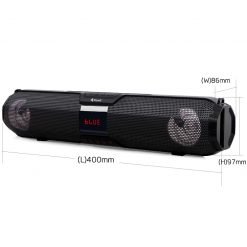 Kisonli LED-900 RGB Bluetooth Speaker mini SoundBar with Mobile Holding Place 9 Kisonli LED-900 RGB Bluetooth Speaker mini SoundBar with Mobile Holding Place - Image 5