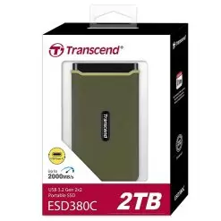 Alternative view of Transcend ESD380C 2TB Portable SSD Type-C USB 3.2 Gen 2 External SSD