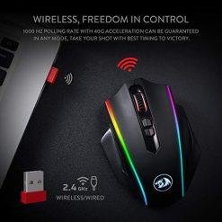 Redragon Perdiction Pro M901P-KS 16000DPI RGB Wireless and Wired Gaming Mouse MMO Ergo FPS Fast Gaming Mouse 8 Redragon Perdiction Pro M901P-KS 16000DPI RGB Wireless and Wired Gaming Mouse MMO Ergo FPS Fast Gaming Mouse - Image 4