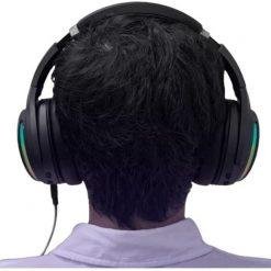 ASUS ROG Fusion II 500 RGB Gaming Headset with high resolution ESS 9280 Quad DAC™, deep bass and immersive virtual 7.1 surround sound, AI Beamforming Microphones - Image 4