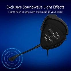 ASUS ROG Delta S Animate Lightweight USB-C® Gaming Headset with customizable AniMe Matrix™ display, hi-fi ESS 9281 Quad DAC™, MQA, AI Noise-Canceling Mic - Image 3