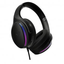 Alternative view of ASUS ROG Fusion II 300 RGB Gaming Headset with high resolution ESS 9280 Quad DAC™, deep bass and immersive 7.1 surround sound, AI Beamforming Microphones with AI Noise Cancelation