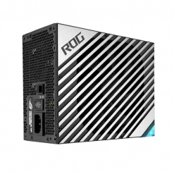 Alternative view of ASUS ROG Thor 1200W Platinum II Gaming PC Power Supply quietest PSU with OLED