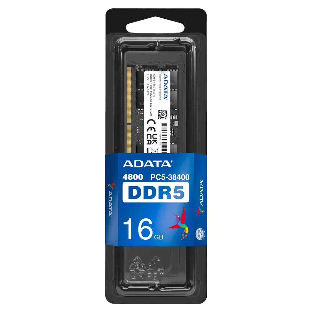 ADATA 16GB DDR5 4800Mhz SO-DIMM Memory Module RAM For Laptop - Image 2