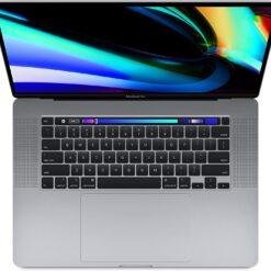 Alternative view of Apple MacBook Pro A2141 16 inches 9TH GEN 16GB RAM Core I9-9880H (2.3 GHz) 1TB SSD 4GB AMD Radeon Pro 5500M GDDR6 16″ Retina 500nits MacOS (Used) Space Gray
