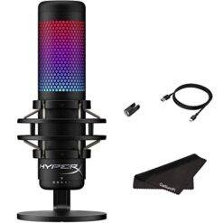 Alternative view of HyperX QuadCast S Microphone USB RGB Gaming Professional Microphone WITHOUT BOX NEW