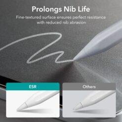 Alternative view of ESR iPad Pro 12.9 inch Paper-Feel Magnetic Screen Protector Clear Protector for iPad Pro 12.9 2022/2021/2020/2018