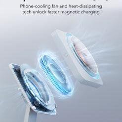 ESR HaloLock™ 3-in-1 Wireless Charging Stand with CryoBoost for iPhone and iWatch - Image 6