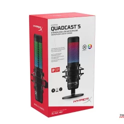 HyperX QuadCast S Microphone USB RGB Gaming Professional Microphone WITHOUT BOX NEW - Image 4