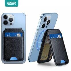 ESR HaloLock Vegan Leather Wallet Stand for IPhone and HaloLock Compatible Phones 5 ESR HaloLock Vegan Leather Wallet Stand for IPhone and HaloLock Compatible Phones - Image 3