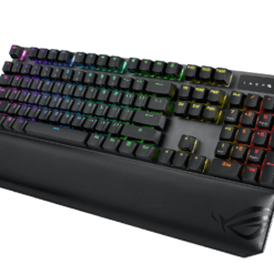 ASUS XA09 ROG Strix Scope NX RGB Wireless Deluxe gaming mechanical keyboard NX Red Switches with tri-mode connectivity PBT keycaps magnetic wrist rest 7 ASUS XA09 ROG Strix Scope NX RGB Wireless Deluxe gaming mechanical keyboard NX Red Switches with tri-mode connectivity PBT keycaps magnetic wrist rest - Image 4