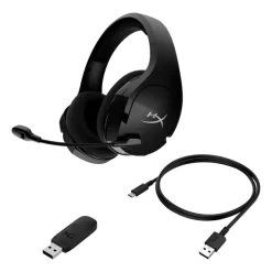 HyperX Cloud Stinger Core Wireless Gaming Headset WITHOUT BOX for PC 7.1 Surround Sound WITHOUT BOX 8 HyperX Cloud Stinger Core Wireless Gaming Headset WITHOUT BOX for PC 7.1 Surround Sound WITHOUT BOX - Image 3