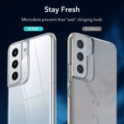 ESR Project Zero Clear Case for Samsung Galaxy S22 Case Thin Clear Soft TPU Case 8 ESR Project Zero Clear Case for Samsung Galaxy S22 Case Thin Clear Soft TPU Case - Image 3
