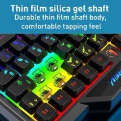 FOREV FV-F6 Wired Gaming Illuminated Keyboard One Handed Gaming Gamepad Keyboard 10 FOREV FV-F6 Wired Gaming Illuminated Keyboard One Handed Gaming Gamepad Keyboard - Image 5