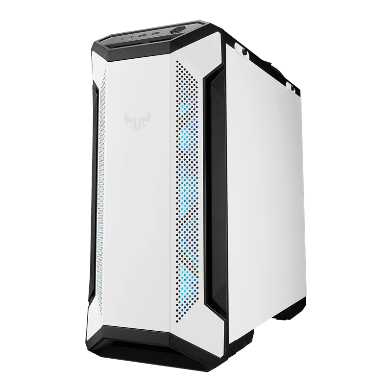 ASUS TUF Gaming GT501 Gaming Case White Edition Supports up to EATX with Metal Front Panel, tempered-glass Side Panel 3 ASUS TUF Gaming GT501 Gaming Case White Edition Supports up to EATX with Metal Front Panel, tempered-glass Side Panel - Image 3