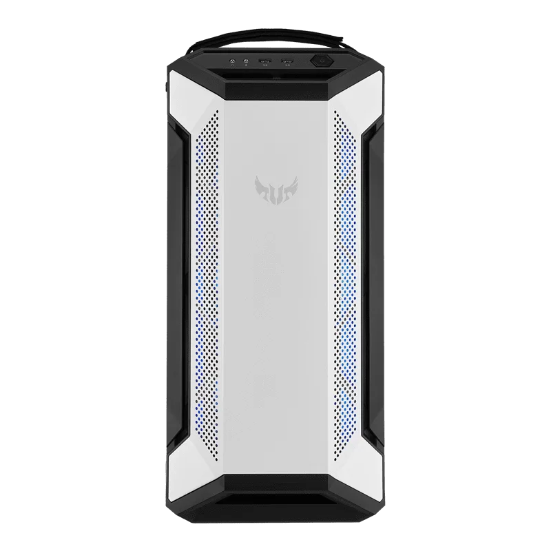 ASUS TUF Gaming GT501 Gaming Case White Edition Supports up to EATX with Metal Front Panel, tempered-glass Side Panel 2 ASUS TUF Gaming GT501 Gaming Case White Edition Supports up to EATX with Metal Front Panel, tempered-glass Side Panel - Image 2
