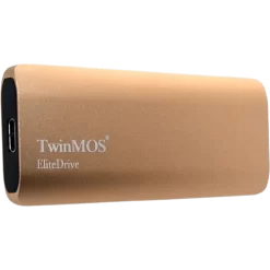 Alternative view of TwinMOS EliteDrive Portable External SSD Type-C USB 3.2 Golden