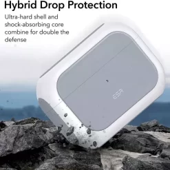 ESR AirPods Pro (2022) Orbit Hybrid Case with HaloLock Protect your AirPods Pro while enjoying MagSafe-compatible charging and eye-catching style 9 ESR AirPods Pro (2022) Orbit Hybrid Case with HaloLock Protect your AirPods Pro while enjoying MagSafe-compatible charging and eye-catching style - Image 3