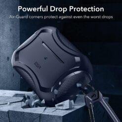 ESR AirPods Pro (2022/2019) Cyber Armor Tough Case with HaloLock A super-tough case with magnetic locking lid and MagSafe-style charging 10 ESR AirPods Pro (2022/2019) Cyber Armor Tough Case with HaloLock A super-tough case with magnetic locking lid and MagSafe-style charging - Image 4