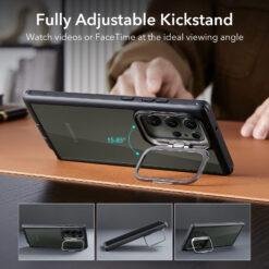ESR Galaxy S23 Ultra Shock Armor Kickstand Case Ultra-tough 2-part case with innovative Camera-Guard kickstand 10 ESR Galaxy S23 Ultra Shock Armor Kickstand Case Ultra-tough 2-part case with innovative Camera-Guard kickstand - Image 4