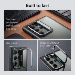 ESR Galaxy S23 Ultra Shock Armor Kickstand Case Ultra-tough 2-part case with innovative Camera-Guard kickstand 9 ESR Galaxy S23 Ultra Shock Armor Kickstand Case Ultra-tough 2-part case with innovative Camera-Guard kickstand - Image 3