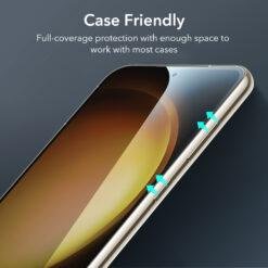 ESR Galaxy S23 Ultra Tempered Glass Protector HD Clarity Touch Sensitivity Shatter-Resistant Glass - Image 4