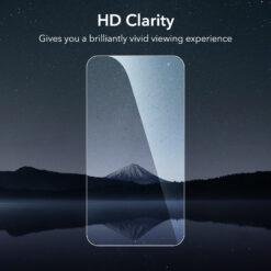 Alternative view of ESR Galaxy S23 Ultra Tempered Glass Protector HD Clarity Touch Sensitivity Shatter-Resistant Glass